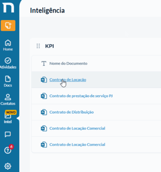 Links diretos para documentos